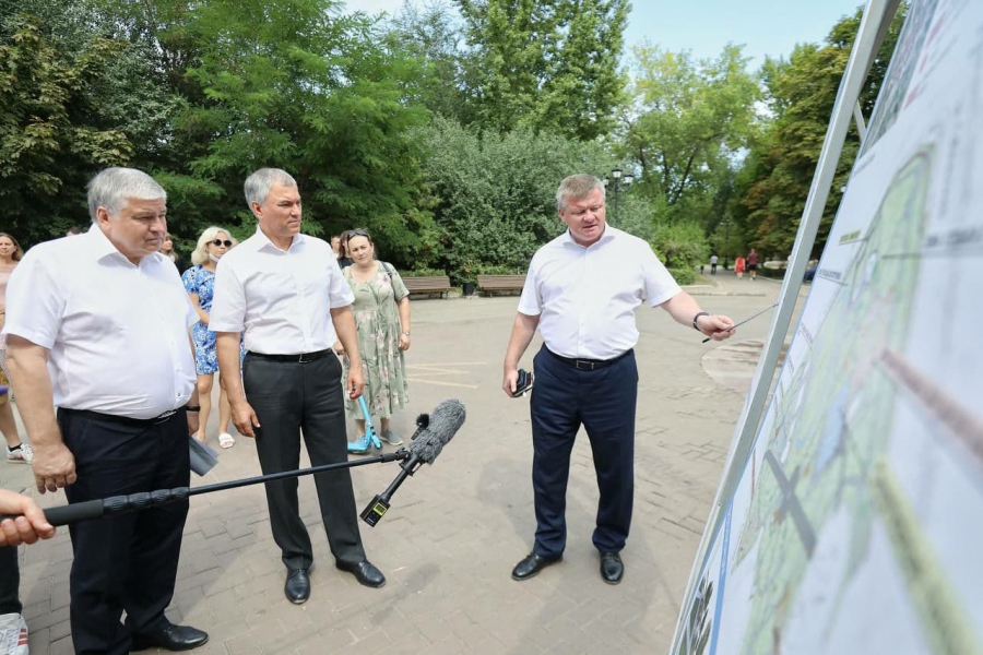 Володин призвал соединить Детский парк в Саратове с пешеходным кольцом