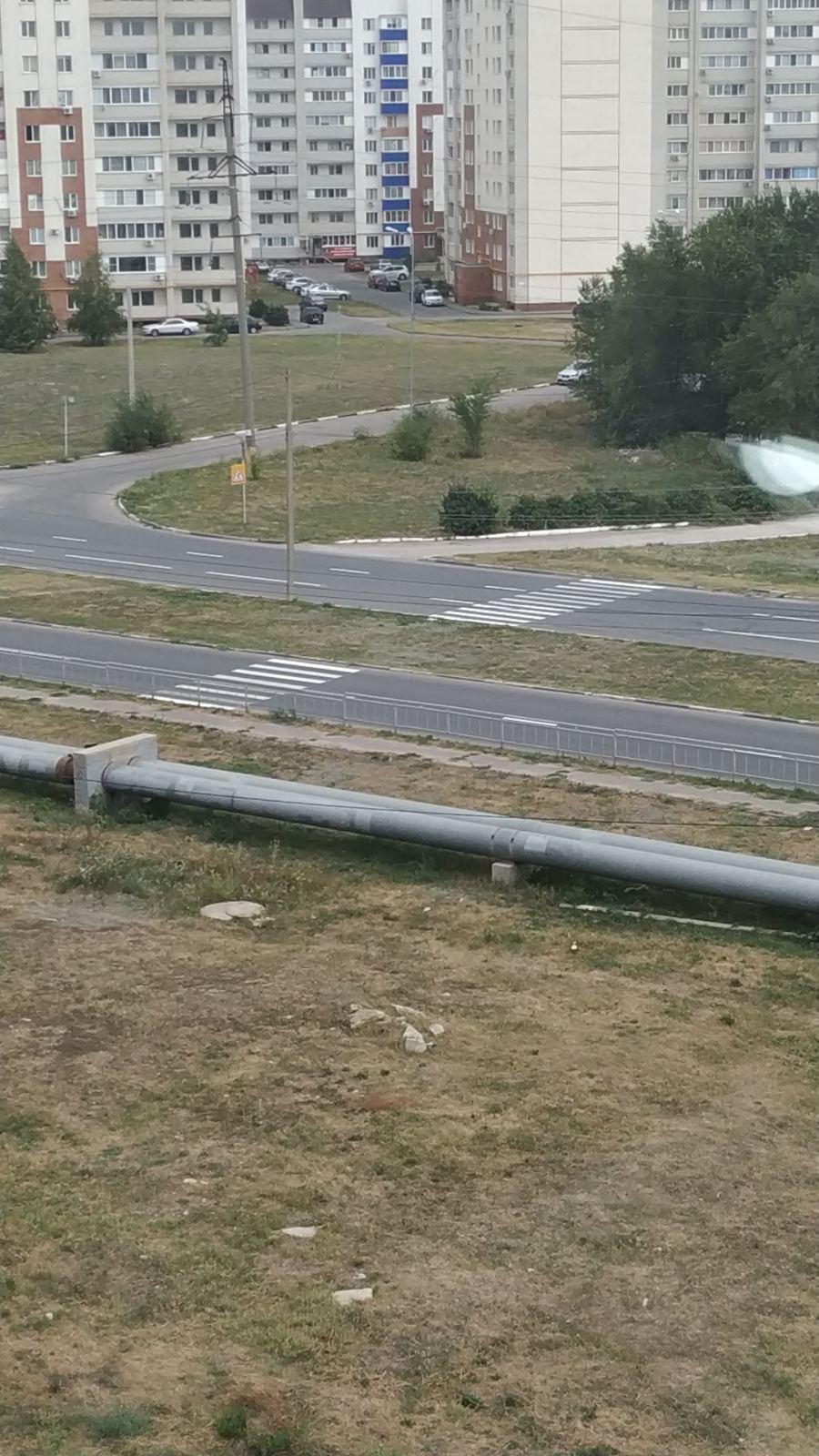 Балаковцы удивились «пешеходному переходу» из зеленой зоны в забор