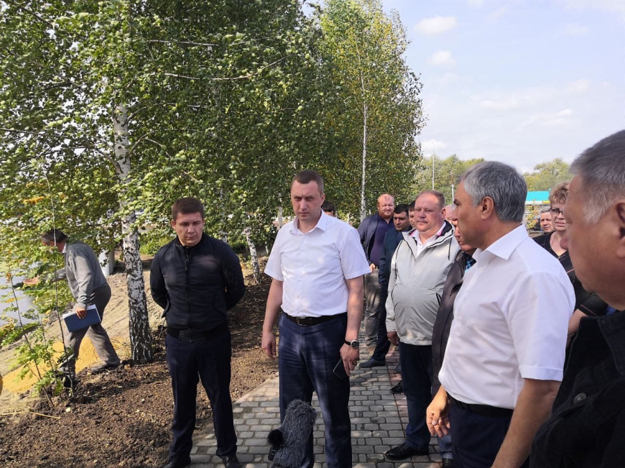 Глава Госдумы раскритиковал недоработки в благоустройстве территории у петровского моста