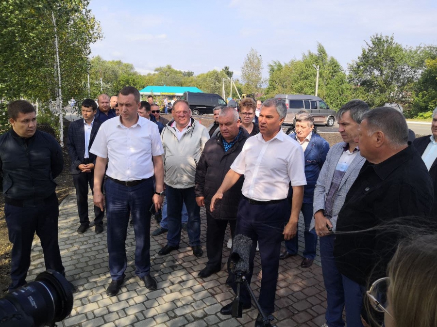 Глава Госдумы раскритиковал недоработки в благоустройстве территории у петровского моста