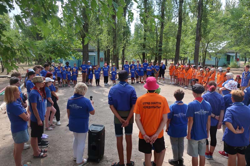 ООО «Газпром трансгаз Саратов» поддержало летний скаутский слет «Оплот успеха»
