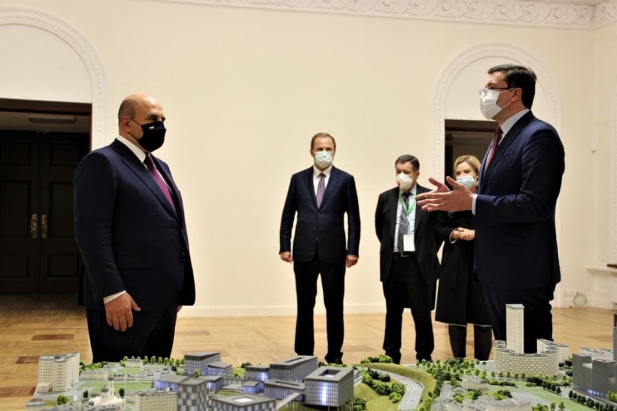 Проекты реконструкции набережных Саратова и Энгельса заинтересовали премьер-министра Михаила Мишустина