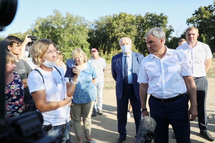 Володин встал на защиту пруда Семхоз от застройки