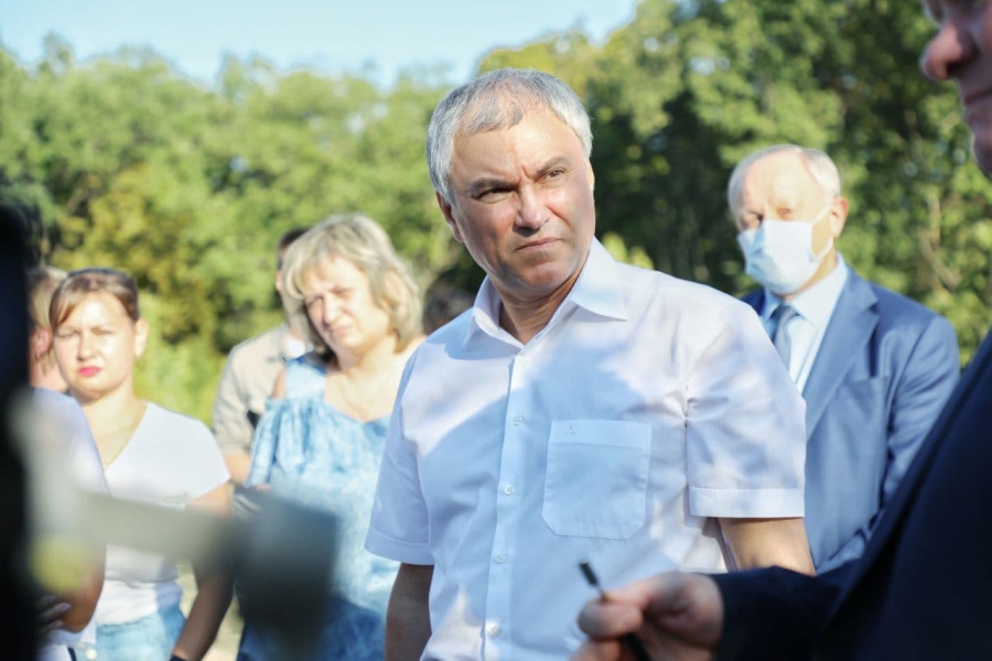 Володин встал на защиту пруда Семхоз от застройки