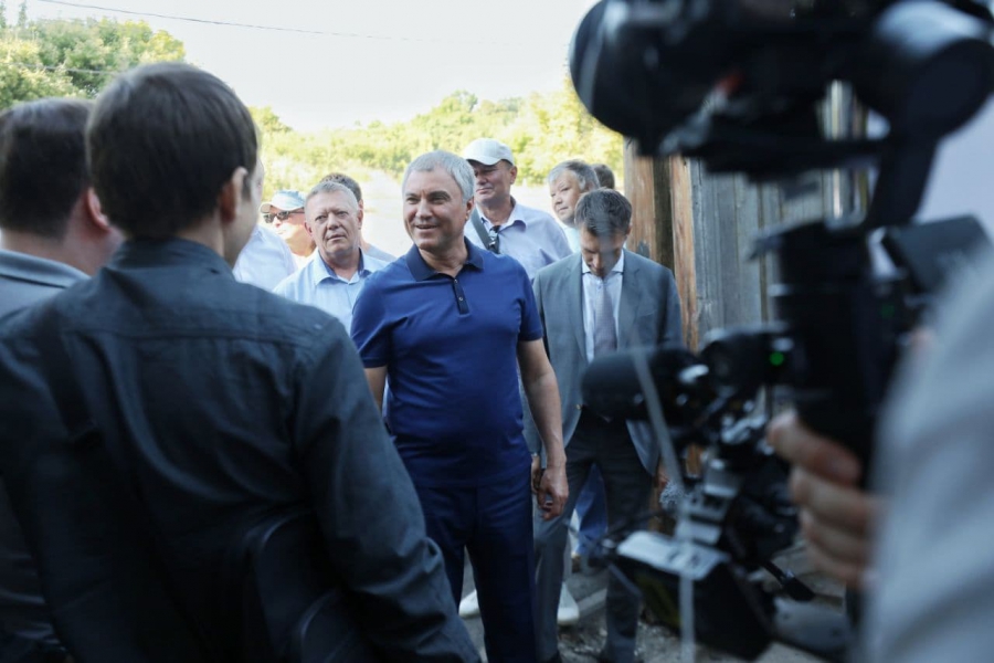 Глава Госдумы изучил ход ремонта дома-музея Павла Кузнецова