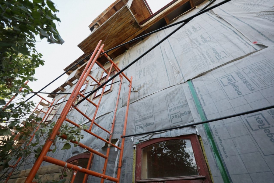 Глава Госдумы изучил ход ремонта дома-музея Павла Кузнецова