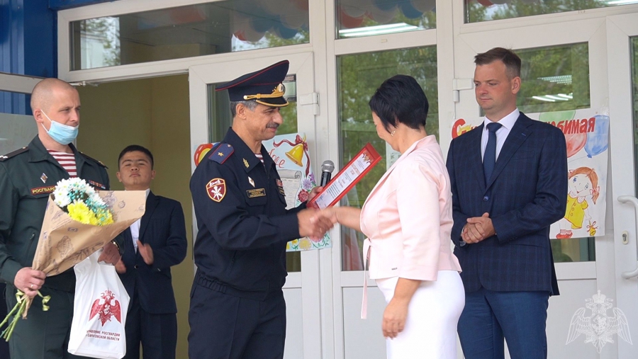 В Саратове школе №44 присвоили имя Героя России Николая Исаева