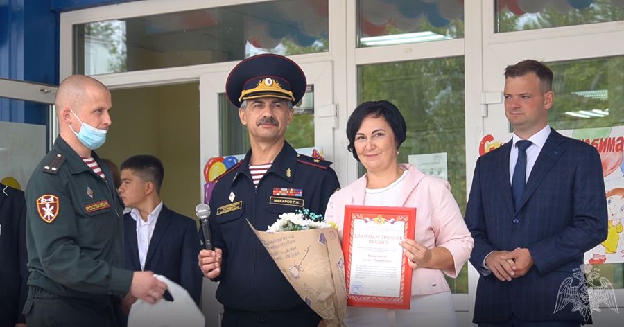 В Саратове школе №44 присвоили имя Героя России Николая Исаева