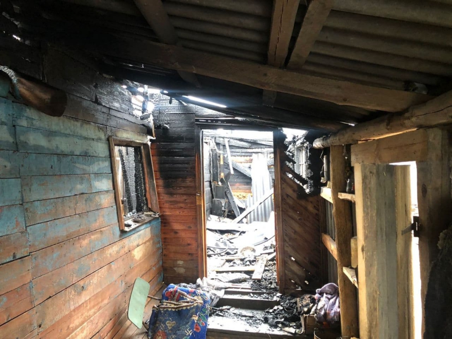 Под Базарным Карабулаком из-за неисправной проводки горел дом