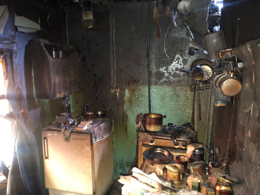 Под Базарным Карабулаком из-за неисправной проводки горел дом