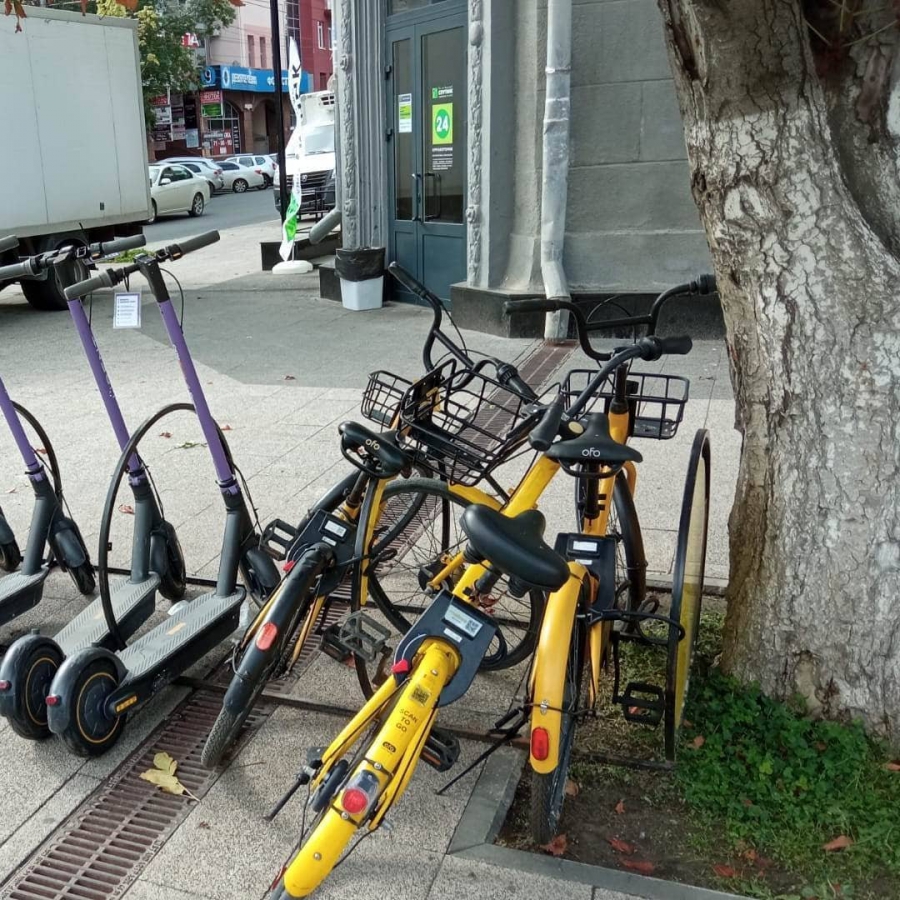 На проспекте Кирова предприниматели и водители массово уничтожают газоны