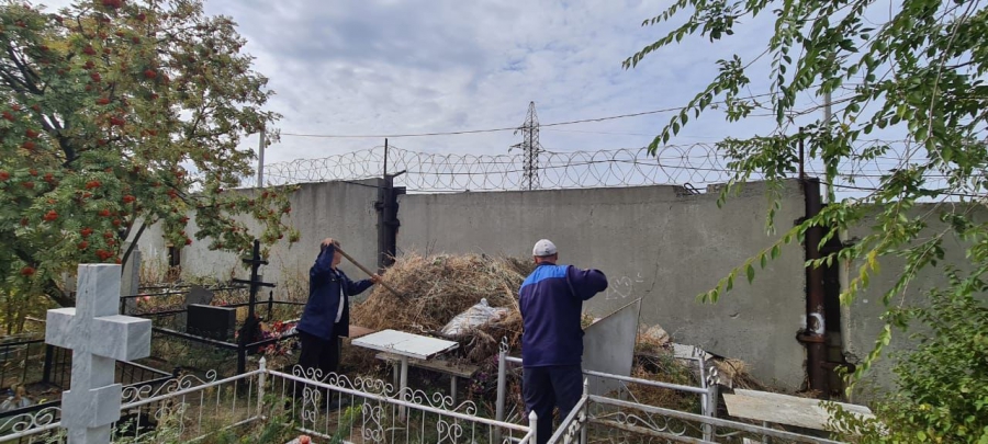 Свалку мусора на Увекском кладбище после жалоб убрали за день