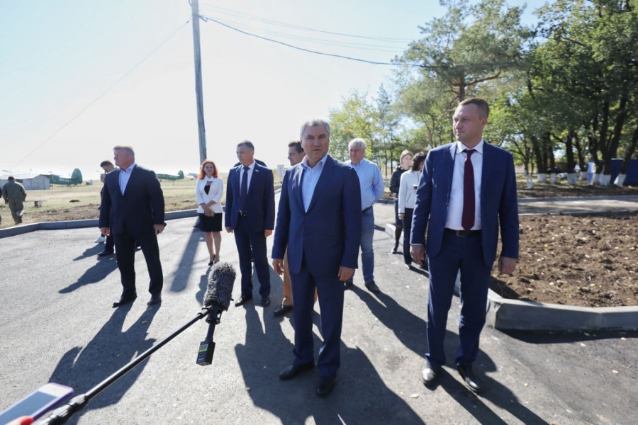 Вячеслав Володин предложил детально продумать второй этап реконструкции аэроклуба в Дубках