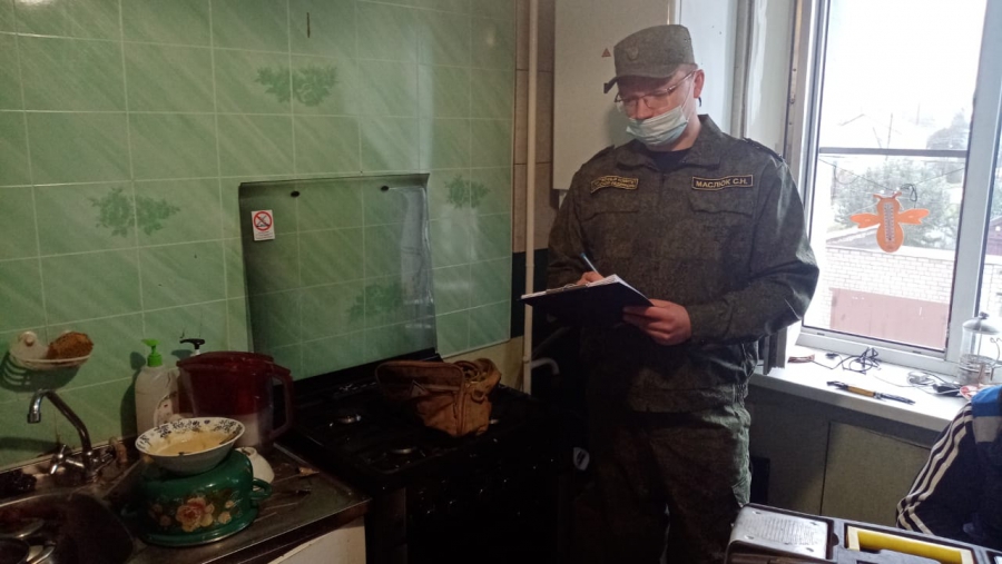 В Ртищеве 81-летняя женщина пострадала при хлопке газа в кухне