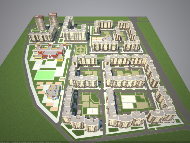 Представлена схема застройки новых микрорайонов Саратова