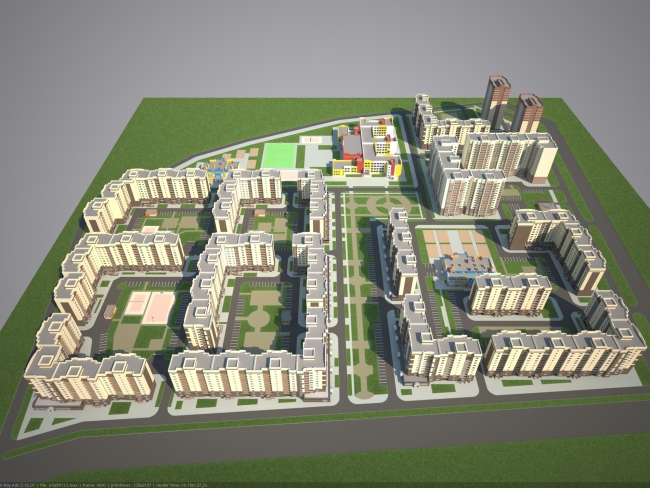 Представлена схема застройки новых микрорайонов Саратова