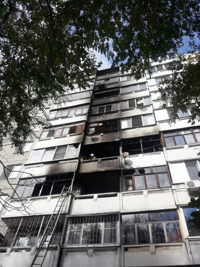 В Заводском районе из-за пожара эвакуировали 20 человек из многоэтажки