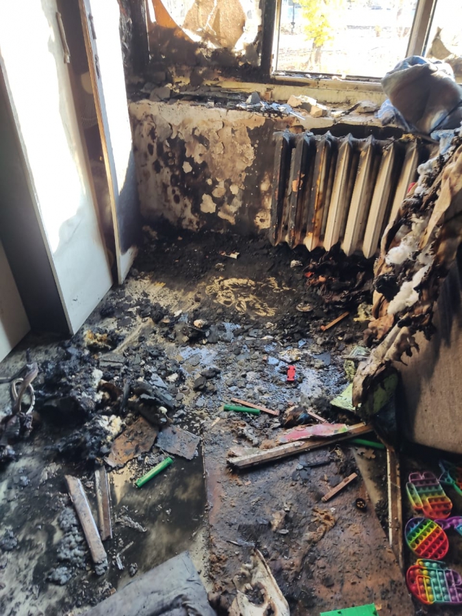 Балаковец и его 5-летний сын госпитализированы после пожара