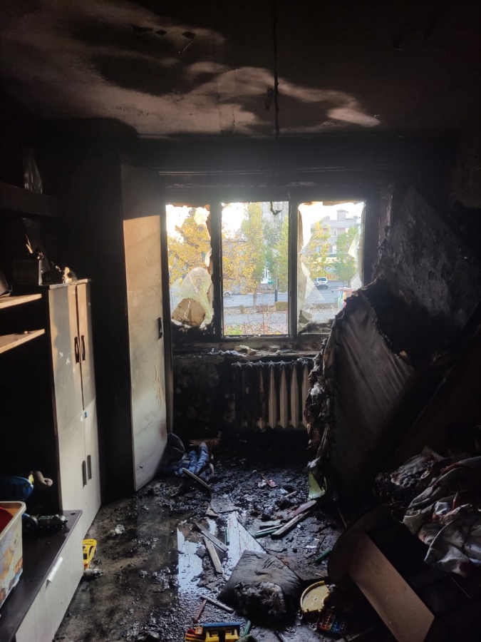 Балаковец и его 5-летний сын госпитализированы после пожара