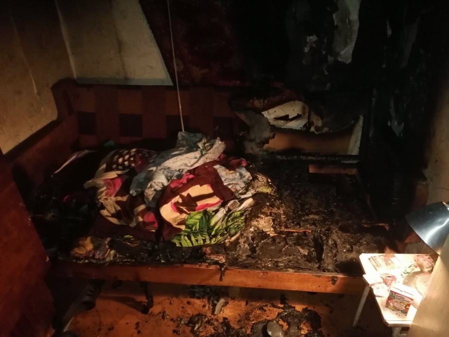 Пожилые муж и жена погибли на пожаре в Энгельсе