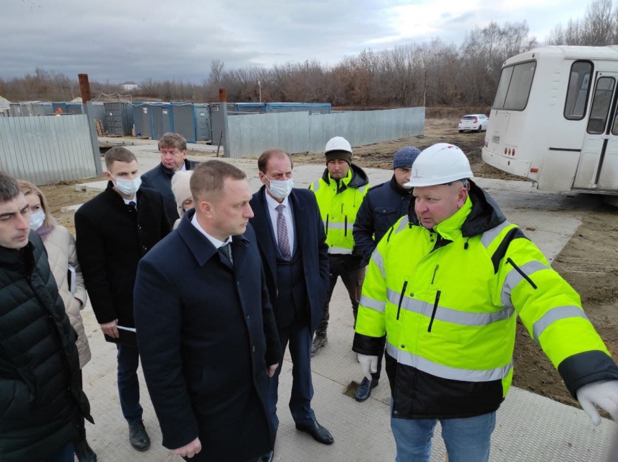 Бусаргин: Началось строительство путепровода, которого жители ждали 25 лет