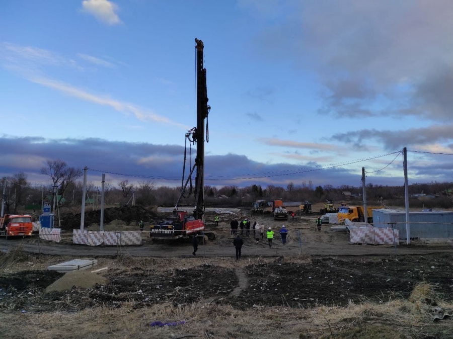 Бусаргин: Началось строительство путепровода, которого жители ждали 25 лет