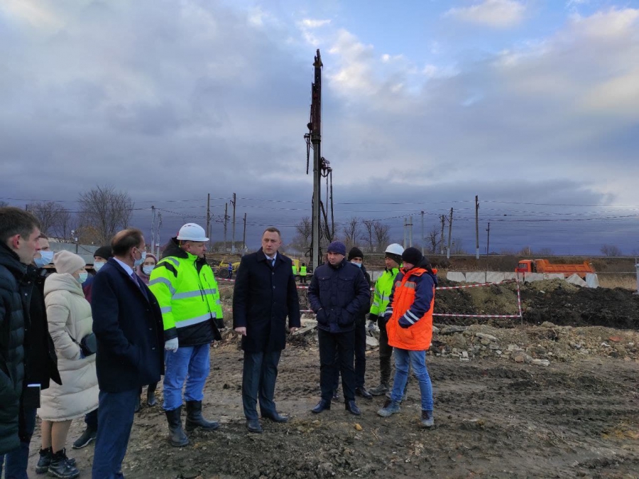 Бусаргин: Началось строительство путепровода, которого жители ждали 25 лет