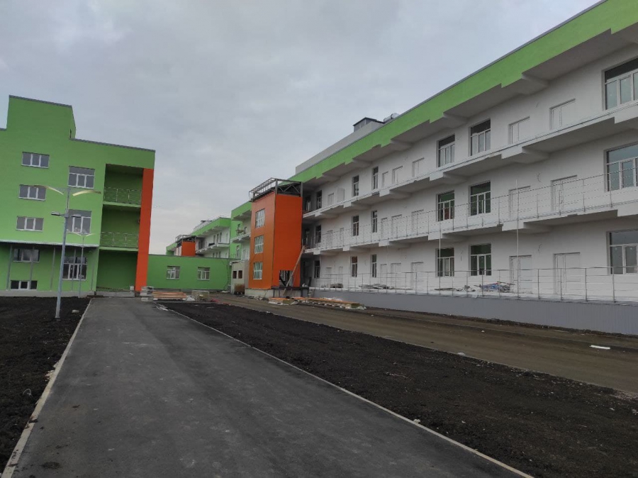 В строящейся инфекционной больнице Саратова готовятся к установке медицинского оборудования