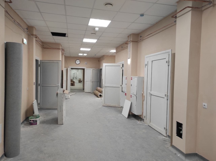 В строящейся инфекционной больнице Саратова готовятся к установке медицинского оборудования