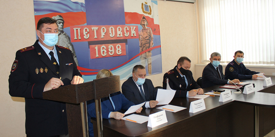 Начальником отдела МВД в Петровском районе стал Алексей Панферов