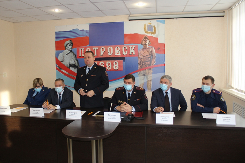 Начальником отдела МВД в Петровском районе стал Алексей Панферов