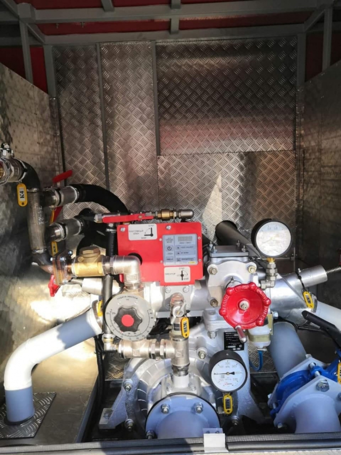 Сельский пост в Алгайском районе оснастили пожарным «КамАЗом»