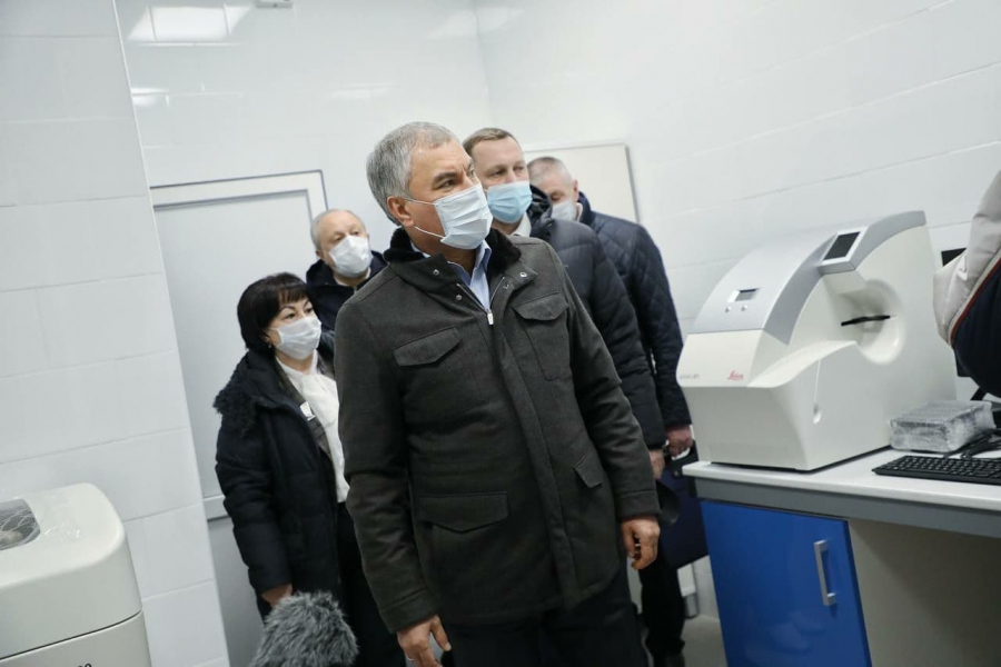 Володин: Прием больных в новую инфекционную больницу Саратова начнется уже в январе