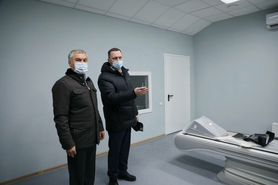 Володин: Прием больных в новую инфекционную больницу Саратова начнется уже в январе