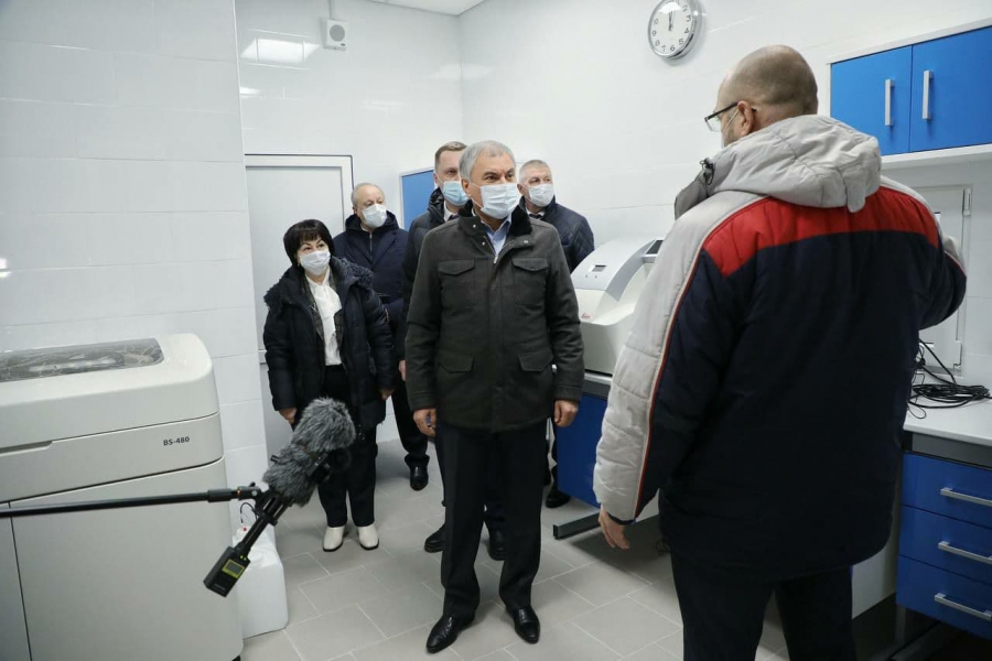 Володин: Прием больных в новую инфекционную больницу Саратова начнется уже в январе