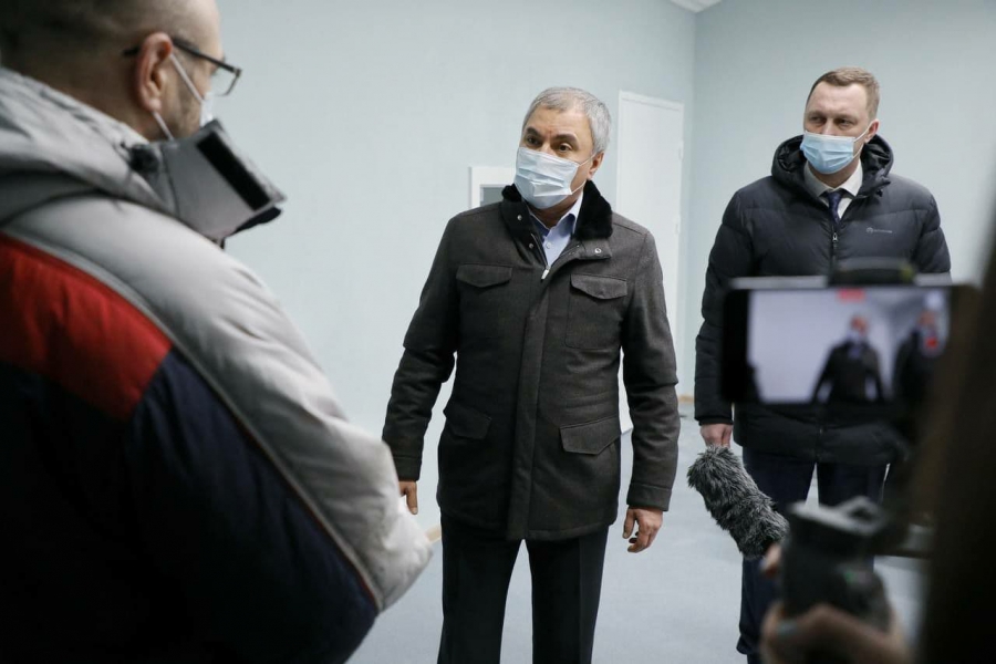 Володин: Прием больных в новую инфекционную больницу Саратова начнется уже в январе