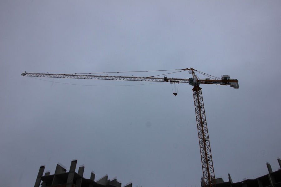 На стройплощадке ЖК «Победа» Радаев и Бусаргин назвали суммы выплат дольщикам