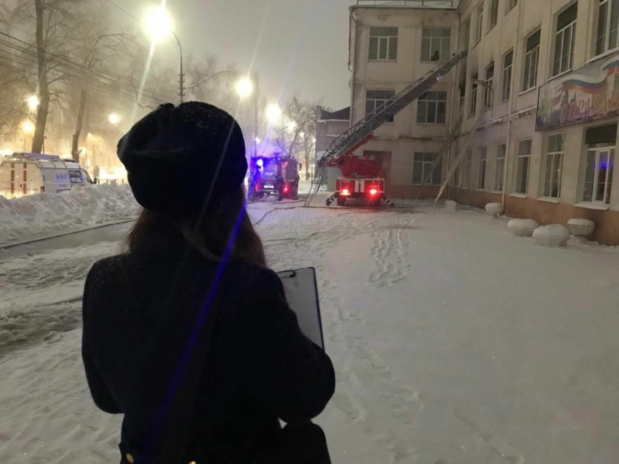 К проверке пожара в школе №18 Олега Табакова подключился СК