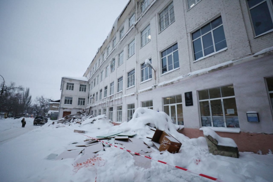 В горевшей табаковской школе заменили балки, усилили проемы