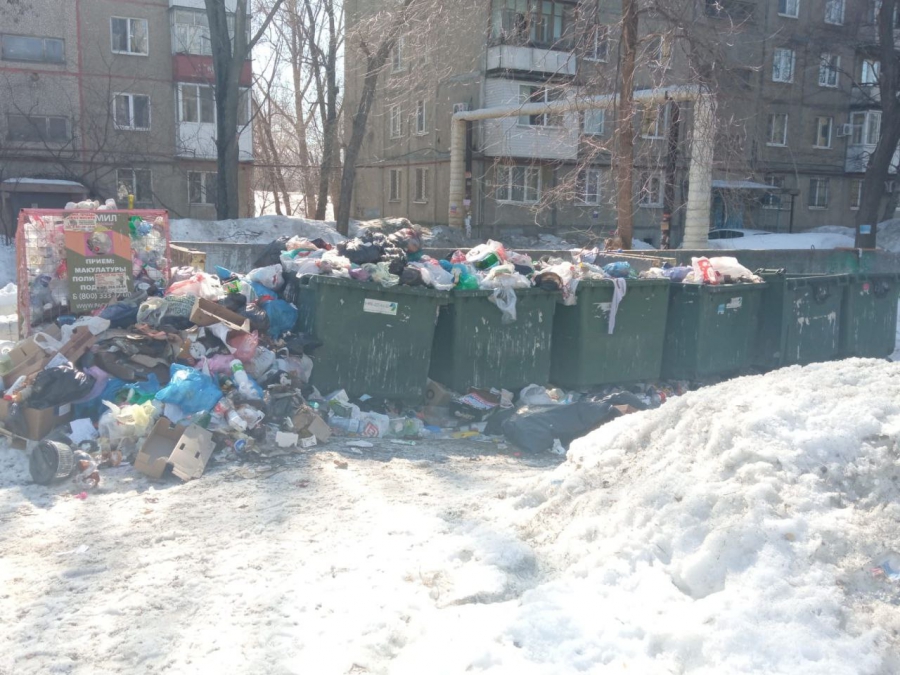 Житель: На СХИ мусор вывозят раз в 2 недели. Округа завалена, вонь