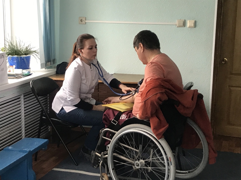 Прошел выездной медицинский прием для марксовских спортсменов с ограниченными возможностями