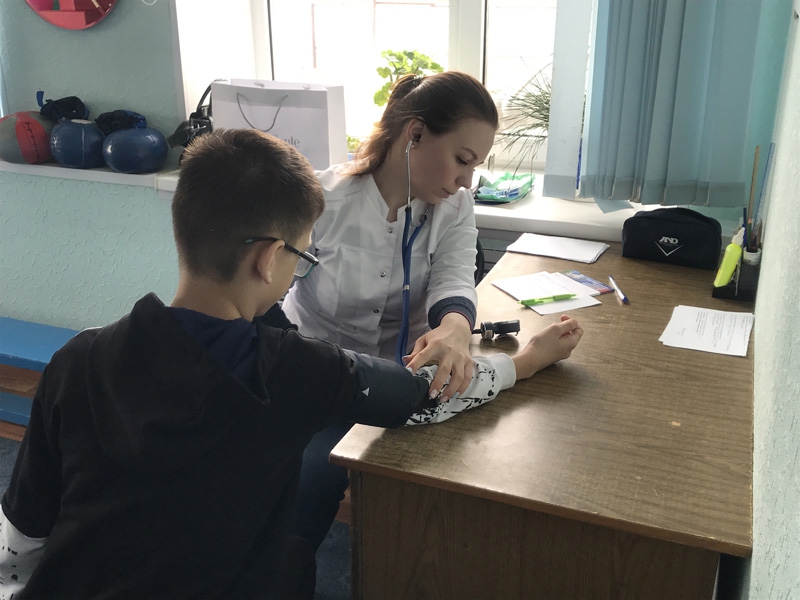 Прошел выездной медицинский прием для марксовских спортсменов с ограниченными возможностями