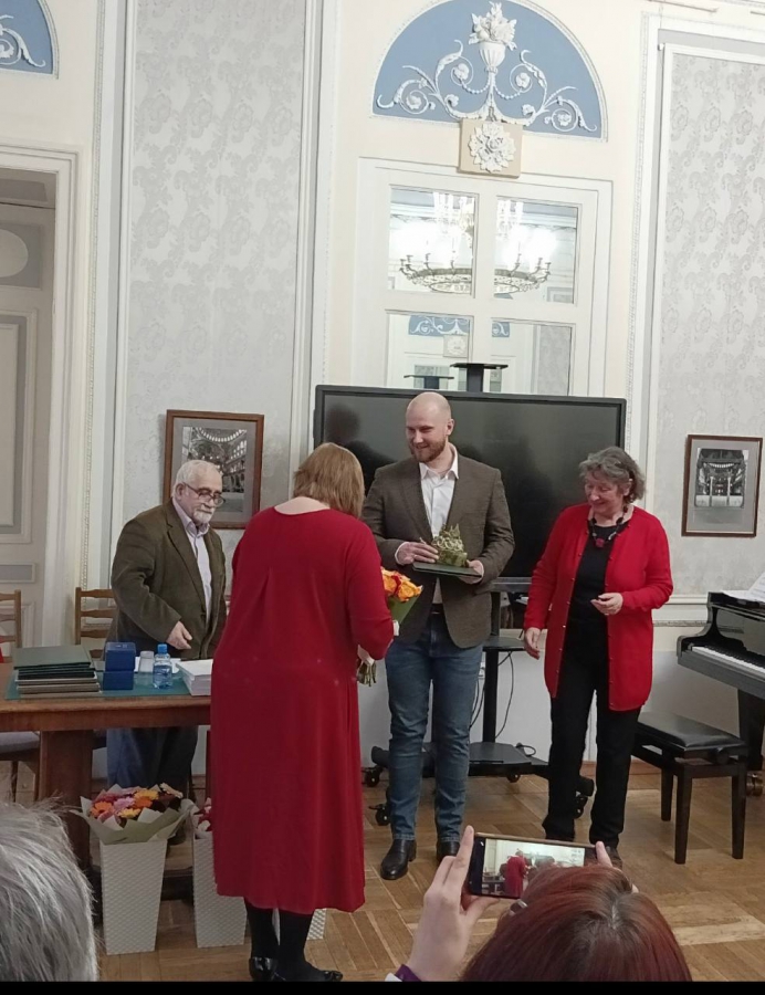 Алексея Наумова наградили премией имени Алексея Комеча