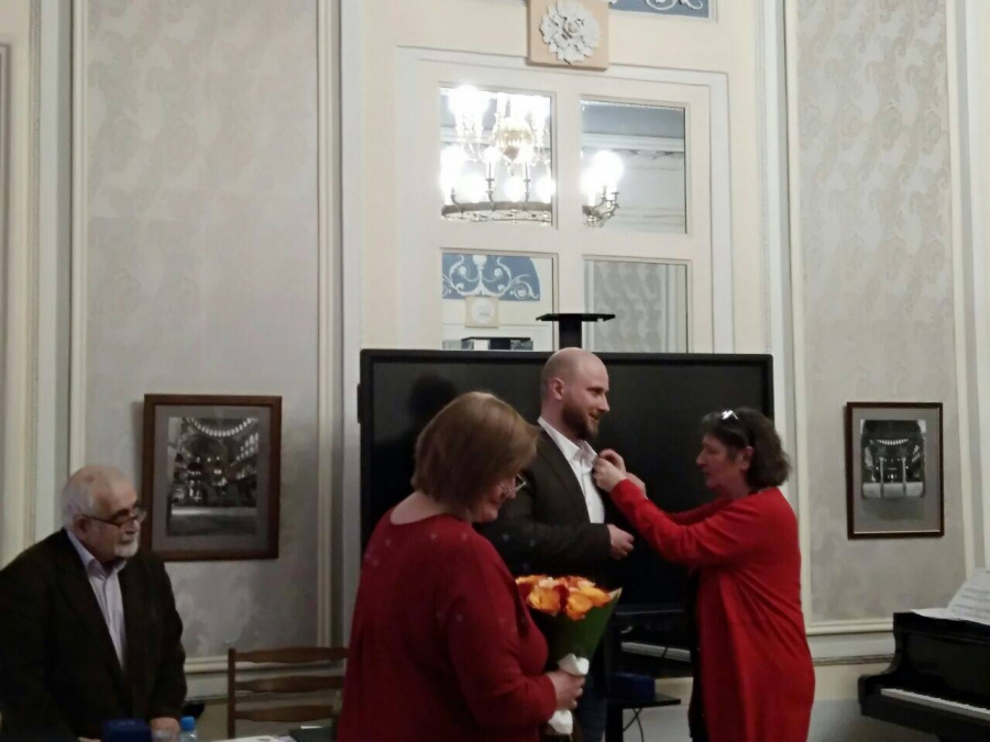 Алексея Наумова наградили премией имени Алексея Комеча