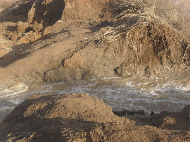 В Ершовском районе паводок подтопил села