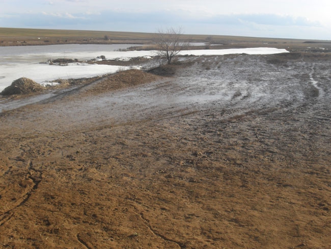 В Ершовском районе паводок подтопил села