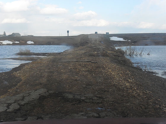 В Ершовском районе паводок подтопил села