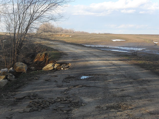 В Ершовском районе паводок подтопил села