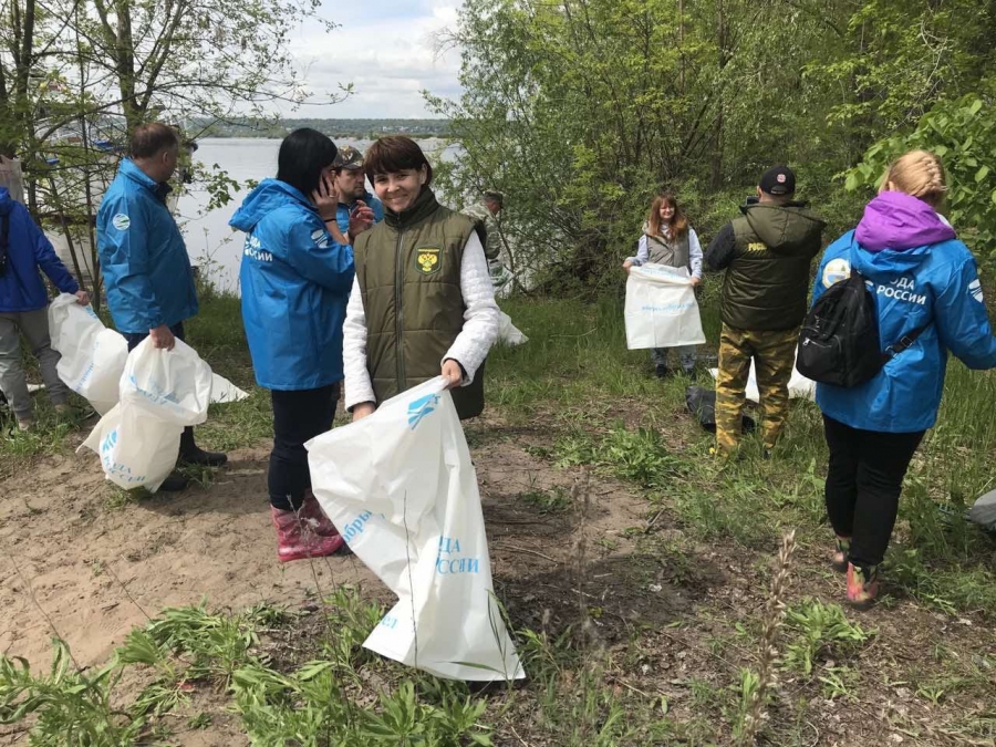 Бусаргин: Казачий остров очистили от мусора
