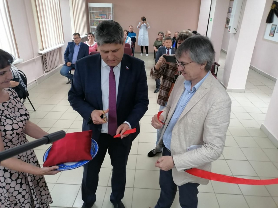 В Вязовском психоневрологическом доме-интернате ко Дню социального работника завершили реконструкцию